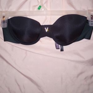 Victoria's Secret 34B Multi Bra Strapless Black